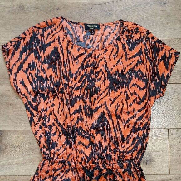 Juicy Couture black label silk viscose romper XS NWOT - Picture 4 of 11